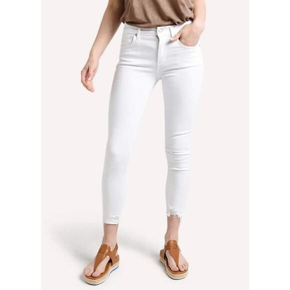 AGOLDE Sophie Hi-Rise Skinny Crop Jeans Women's Size 26 - Picture 11 of 11